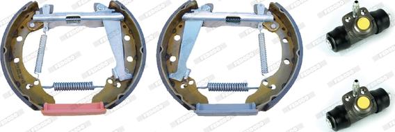 Ferodo FMK206 - Drum Brake Shoe Set car-mod.net