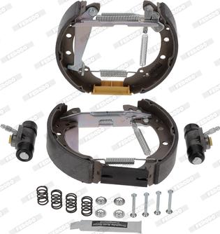 Ferodo FMK215 - Drum Brake Shoe Set car-mod.net