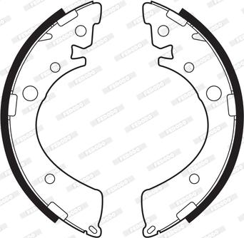 Ferodo FSB402 - Drum Brake Shoe Set car-mod.net