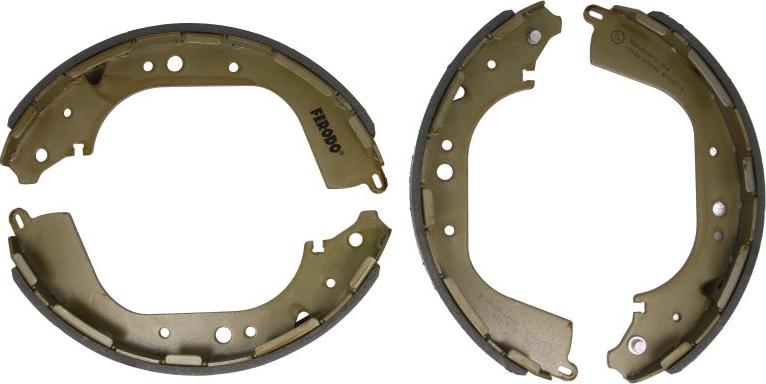 Ferodo FSB683 - Drum Brake Shoe Set car-mod.net