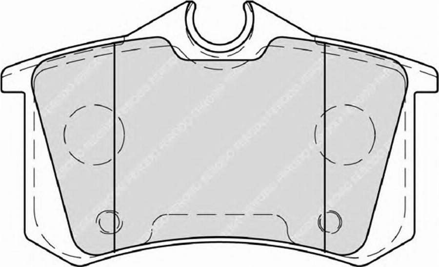 Ferodo FSL4004 - Brake Pad Set, disc brake car-mod.net