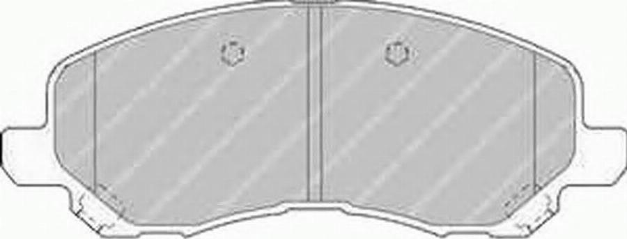 Ferodo FSL1621 - Brake Pad Set, disc brake car-mod.net