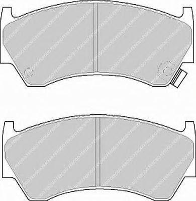 Ferodo FSL1091 - Brake Pad Set, disc brake car-mod.net