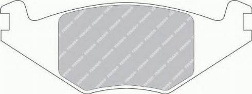 Ferodo FSL385 - Brake Pad Set, disc brake car-mod.net