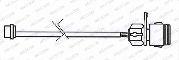 Ferodo FWI346 - Warning Contact, brake pad wear car-mod.net