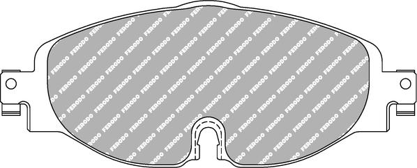 Ferodo Racing FCP4433H - Brake Pad Set, disc brake car-mod.net