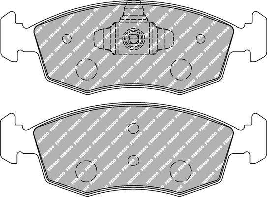 Ferodo Racing FCP4353H - Brake Pad Set, disc brake car-mod.net