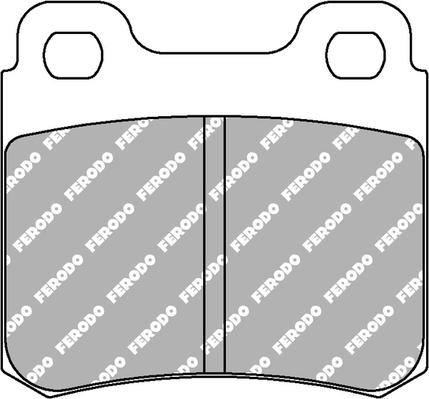 Ferodo Racing FDS586 - Brake Pad Set, disc brake car-mod.net