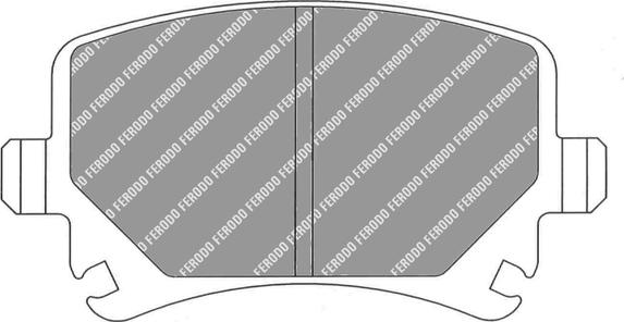 Ferodo Racing FDS1636 - Brake Pad Set, disc brake car-mod.net