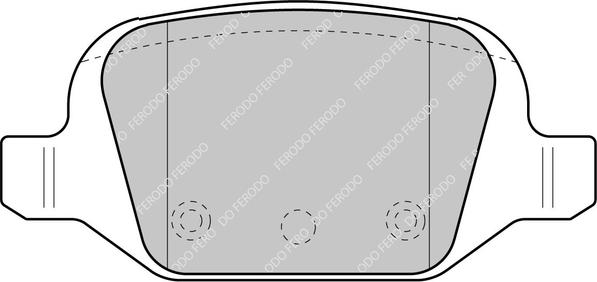 Ferodo Racing FCP1324H - Brake Pad Set, disc brake car-mod.net