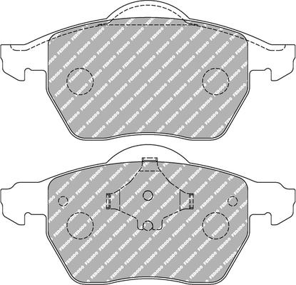 Ferodo Racing FCP1717H - Brake Pad Set, disc brake car-mod.net