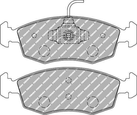 Ferodo Racing FDS4353 - Brake Pad Set, disc brake car-mod.net