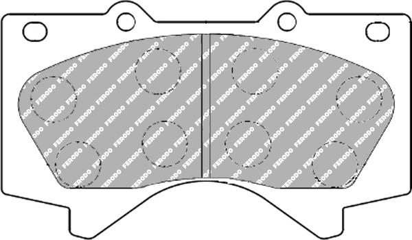 Ferodo Racing FDSE4229 - Brake Pad Set, disc brake car-mod.net