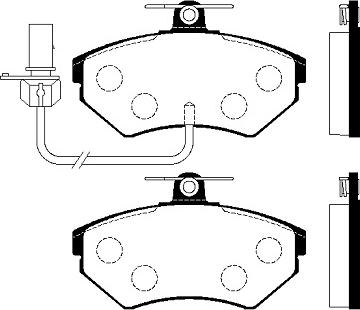 Automega 3069801518E0B - Brake Pad Set, disc brake car-mod.net