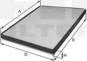 FIL Filter HCK 7051 - Filter, interior air car-mod.net