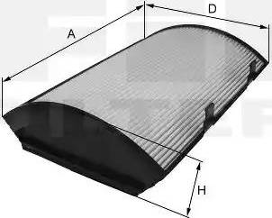 FIL Filter HC 7034 - Filter, interior air car-mod.net