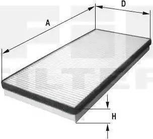 FIL Filter HCK 7033 - Filter, interior air car-mod.net