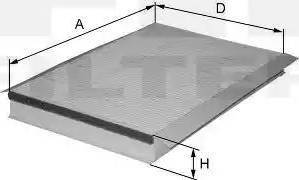 FIL Filter HCK 7135 - Filter, interior air car-mod.net