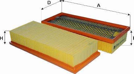A.Z. Meisterteile AZMT-41-030-1095 - Engine Air Filter car-mod.net