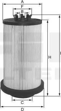 FIL Filter MFE 1339 MBV - Fuel filter car-mod.net