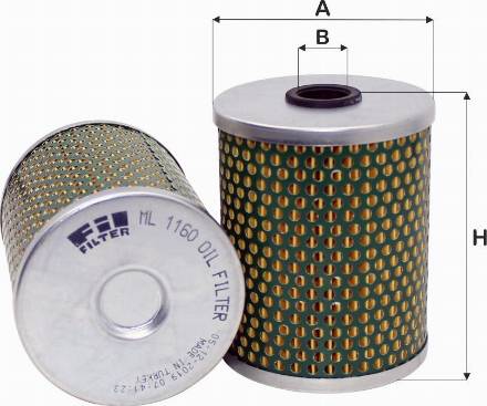 FIL Filter ML 1160 - Oil Filter car-mod.net