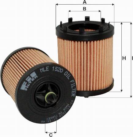 FIL Filter MLE 1520 - Oil Filter car-mod.net