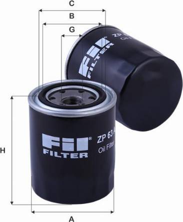 FIL Filter ZP 63 A - Oil Filter car-mod.net