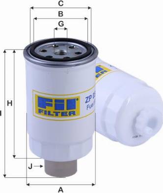 FIL Filter ZP 05 EF - Fuel filter car-mod.net