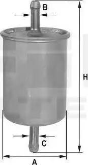 FIL Filter ZP 8009 FM - Fuel filter car-mod.net