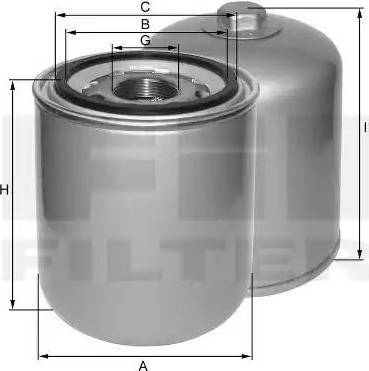 FIL Filter ZP 3410 - Air Dryer Cartridge, compressed-air system car-mod.net