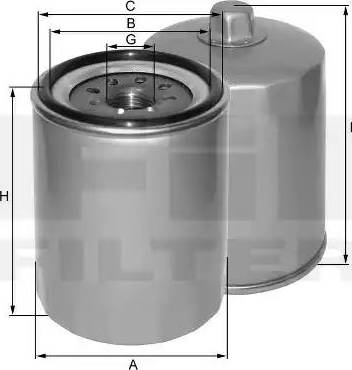 FIL Filter ZP 3523 A - Oil Filter car-mod.net