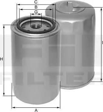 FIL Filter ZP 540 C - Oil Filter car-mod.net