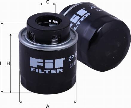 FIL Filter ZP 3250 - Oil Filter car-mod.net