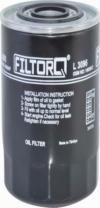 FILTORQ L3096 - Oil Filter car-mod.net
