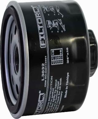 FILTORQ L3032 - Oil Filter car-mod.net