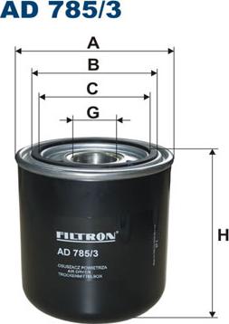 Filtron AD785/3 - Air Dryer, compressed-air system car-mod.net
