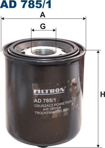 Filtron AD785 - Air Dryer, compressed-air system car-mod.net