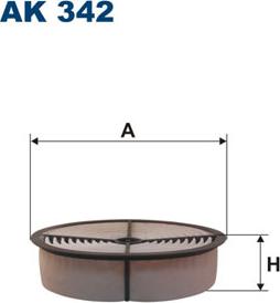 Filtron AK342 - Engine Air Filter car-mod.net