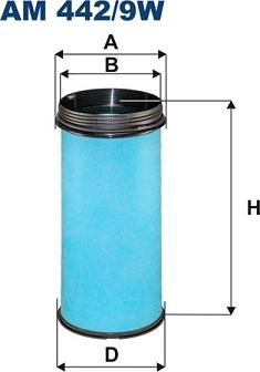 Filtron AM442/9W - Secondary Air Filter car-mod.net