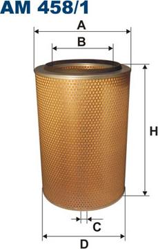Filtron AM458/1 - Engine Air Filter car-mod.net