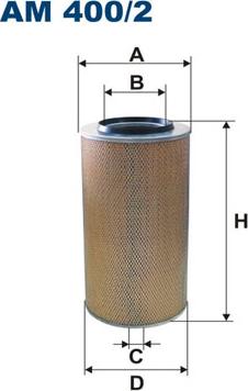 Filtron AM400/2 - Engine Air Filter car-mod.net