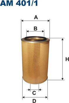 Filtron AM401/1 - Engine Air Filter car-mod.net