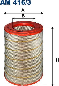 Filtron AM416/3 - Engine Air Filter car-mod.net