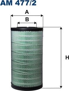 Filtron AM477/2 - Engine Air Filter car-mod.net