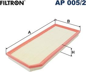 Filtron AP 005/2 - Engine Air Filter car-mod.net