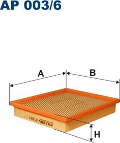 Filtron AP003/6 - Engine Air Filter car-mod.net