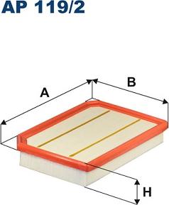 Filtron AP 119/2 - Engine Air Filter car-mod.net