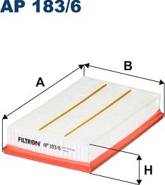 Filtron AP 183/6 - Engine Air Filter car-mod.net