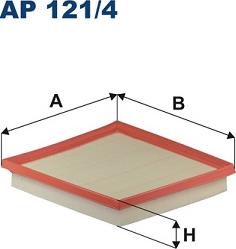 Filtron AP 121/4 - Engine Air Filter car-mod.net