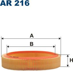 Filtron AR216 - Engine Air Filter car-mod.net